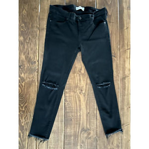 Blanqi black postpartum jeans size 12